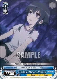 Nostalgic Memory Michiru (Saekano: How to Raise a Boring Girlfriend) — Weiss Schwarz Card Value