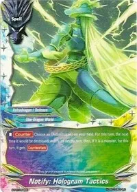 Notify Hologram Tactics (S-Promo Cards)