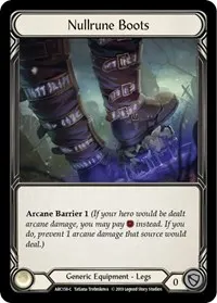Nullrune Boots (Arcane Rising)