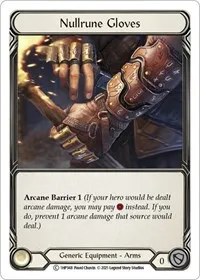 Nullrune Gloves (History Pack Vol.1) — Flesh & Blood TCG Card Value