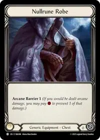 Nullrune Robe SBL006 (Silver Age Chapter 3)