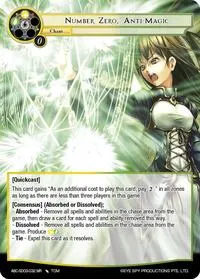 Number Zero Anti Magic (ABC Duel Decks)