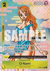 O Nami CS 25 26 Event Pack Finalist Ver (One Piece Promotion Cards)