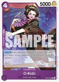 O Robi (Starter Deck 18: PURPLE Monkey.D.Luffy)