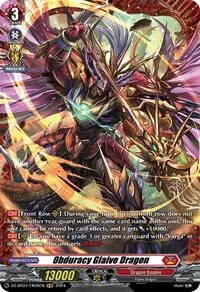 Obduracy Glaive Dragon FR (DZ-BT01: Fated Clash)