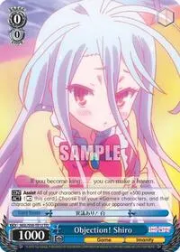 Objection Shiro (No Game No Life)