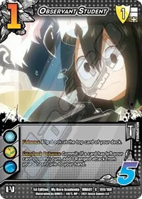 Observant Student (UniVersus: My Hero Academia)