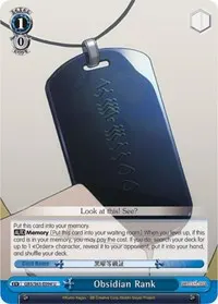Obsidian Rank (Goblin Slayer)