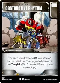 Obstructive Rhythm (Blaster VS Soundwave Box Set 35th Anniversary Edition)