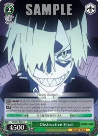 Obstructive Viral (Gurren Lagann) — Weiss Schwarz Card Value