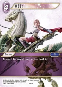 Odin (Opus I) — Final Fantasy TCG Card Value