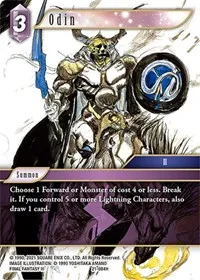 Odin (Beyond Destiny) — Final Fantasy TCG Card Value