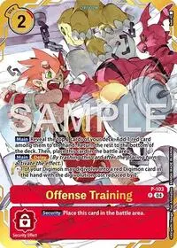 Offense Training Premium Card Collection Digimon Training Set (Digimon Promotion Cards)