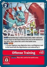 Offense Training Reprint (Advanced Booster Digimon Generation) — Digimon Card Game Card Value