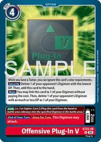 Offensive Plug In V (Starter Deck 22: Amethyst Mandala Advanced Deck Set)