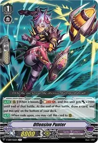 Offensive Punter (V-EB09: The Raging Tactics) — Cardfight Vanguard Card Value