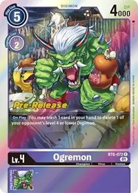 Ogremon (Double Diamond Pre-Release Cards)