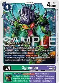 Ogremon (Time Stranger Release Event Cards) — Digimon Card Game Card Value