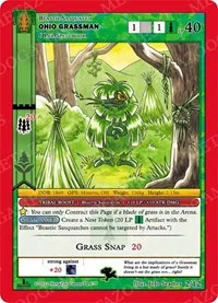 Ohio Grassman (Wilderness: First Edition Tribal Theme Decks) — MetaZoo Card Value