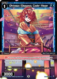 Ohkaso Dissona Code Maze Parallel Foil (Concord Diva)