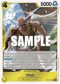 Ohm (Awakening of the New Era) — One Piece Card Game Card Value