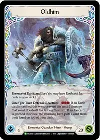 Oldhim HER045 (Flesh and Blood: Promo Cards)