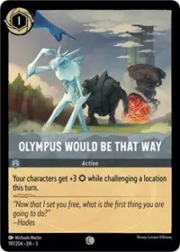 Olympus Would Be That Way (Into the Inklands)