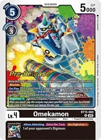 Omekamon (Exceed Apocalypse Pre-Release Cards) — Digimon Card Game Card Value
