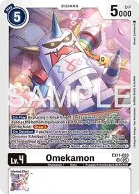 Omekamon (Dawn of Liberator) — Digimon Card Game Card Value