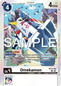 Omekamon Event Pack 6 (Versus Royal Knights)