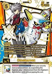 Omekamon Rare Pull (Dawn of Liberator) — Digimon Card Game Card Value