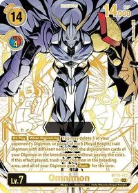 Omnimon Rare Pull (World Convergence) — Digimon Card Game Card Value