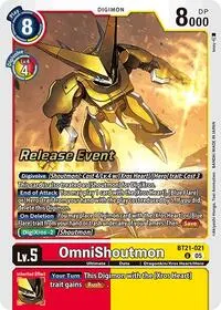 OmniShoutmon (World Convergence Release Event Cards)