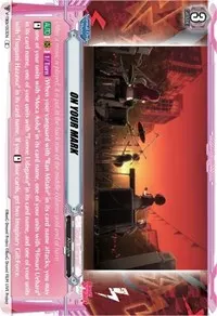 ON YOUR MARK Parallel Foil (V-TB01: BanG Dream! FILM LIVE)