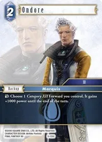 Ondore (Opus V) — Final Fantasy TCG Card Value