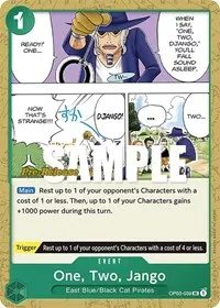 One Two Jango (Pillars of Strength Pre-Release Cards)