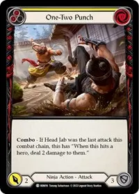 One Two Punch Yellow (Blitz Deck: Outsiders - Benji)