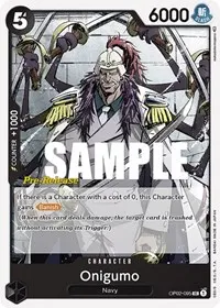 Onigumo (Paramount War Pre-Release Cards)