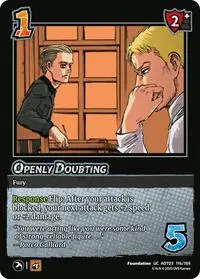 Openly Doubting (Attack on Titan: Apocalypse)