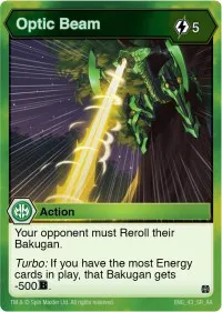 Optic Beam (Age of Aurelus) — Bakugan TCG Card Value
