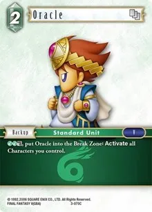 Oracle (Opus III) — Final Fantasy TCG Card Value