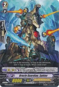 Oracle Guardian Sphinx (BT09: Clash of Knights & Dragons)