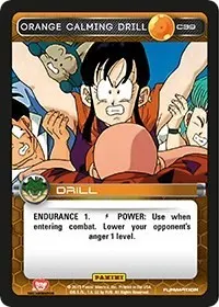 Orange Calming Drill (Panini: Heroes & Villains)