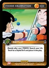 Orange Celebration (Panini: Set 1)