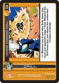 Orange Charging Drill (Panini: Perfection)