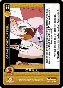 Orange Checkup Drill (Panini: Awakening)