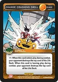 Orange Crashing Drill (Panini: Heroes & Villains)