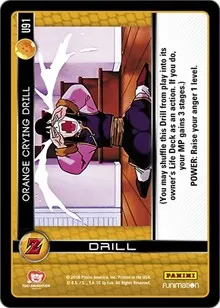 Orange Crying Drill (Panini: Awakening)