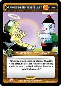 Orange Defensive Blast (Panini: Set 1)
