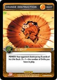 Orange Destruction (Panini: Set 1)